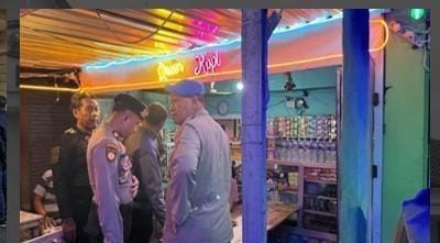 Razia Gabungan TNI-Polres Nganjuk Sasar Miras Ilegal di Eks Lokalisasi Guyangan