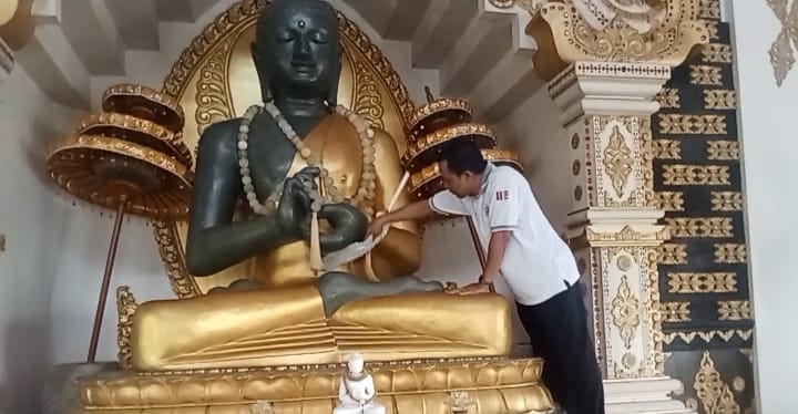 Jelang Waisak 2569 BE, Begini Persiapan Vihara Jayasaccako Semampir, Kota Kediri