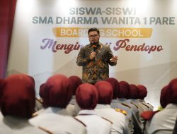 Hardiknas Jadi Momen Spesial, Siswa SMA Boarding School Diundang Menginap di Rumah Dinas Bupati Kediri