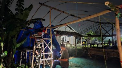 Polisi Gerebek Arena Judi Dadu dan Sabung Ayam di Sukomoro, Pelaku Kabur Tinggalkan Barang Bukti