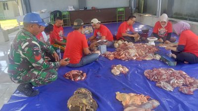 RS DKT Kediri Gelar Sholat Idul Adha dan Kurban Bersama Warga, Pererat Tali Silaturahmi