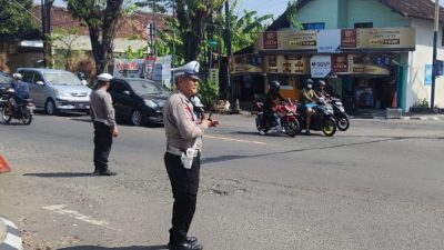 Libur Idul Adha, Satlantas Polres Kediri Kota Gencarkan Patroli Demi Kelancaran Lalu Lintas