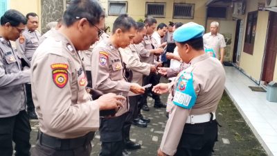 Apel dipimpin oleh Perwira Pengawas (Pawas) IPDA Suwondo, S.H., dengan penekanan utama pada pelaksanaan tugas sesuai dengan tugas pokok dan fungsi (Tupoksi) serta pengawasan internal yang ketat oleh masing-masing kepala unit (Kanit).