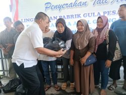 PG Pesantren Baru, Kota Kediri Serahkan Tali Asih ke Warga Memasuki Awal Giling 2025, Ini Infonya