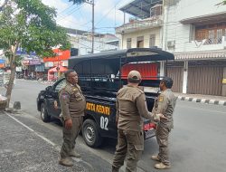 Satpol PP Kota Kediri Gencarkan Razia Anjal, Gepeng dan Manusia Silver, Sejumlah Pengamen Kabur Saat Digerebek