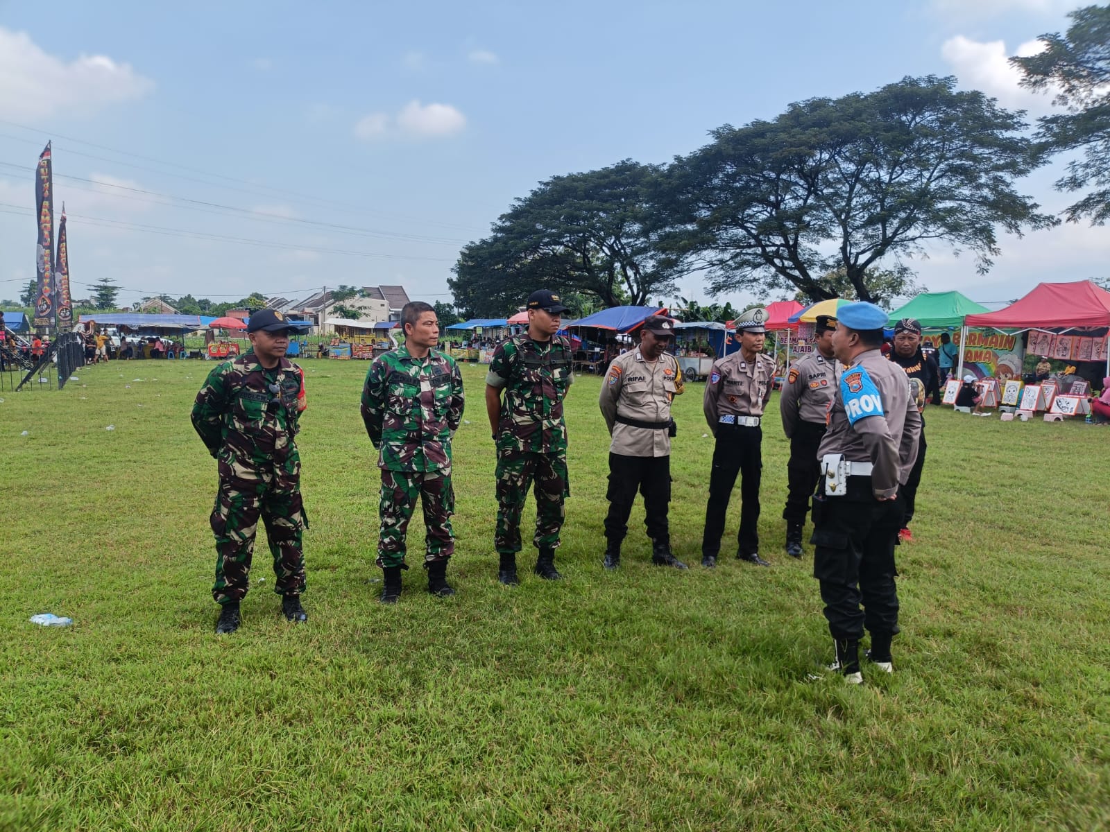 Pentas Jaranan Putro Bandil Budoyo di Grogol Berlangsung Meriah, Aparat Gabungan Siaga Jaga Keamanan