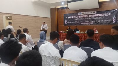 Sebanyak 30 Narapidana Lapas Kediri Ikuti Uji Kompetensi Barbershop, Jadi Bekal Mandiri Usai Bebas