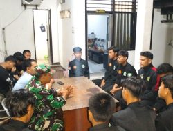 Jelang Bulan Suro, Babinsa Pakunden Ajak Pagar Nusa Jaga Keamanan Lingkungan