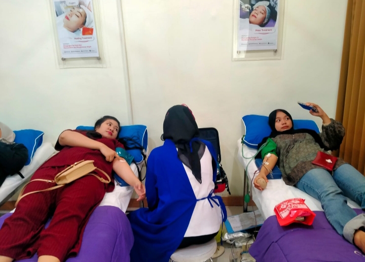 Stok Darah di PMI Kota Kediri Capai 380 Kantong, Warga Tetap Diimbau Rutin Berdonor