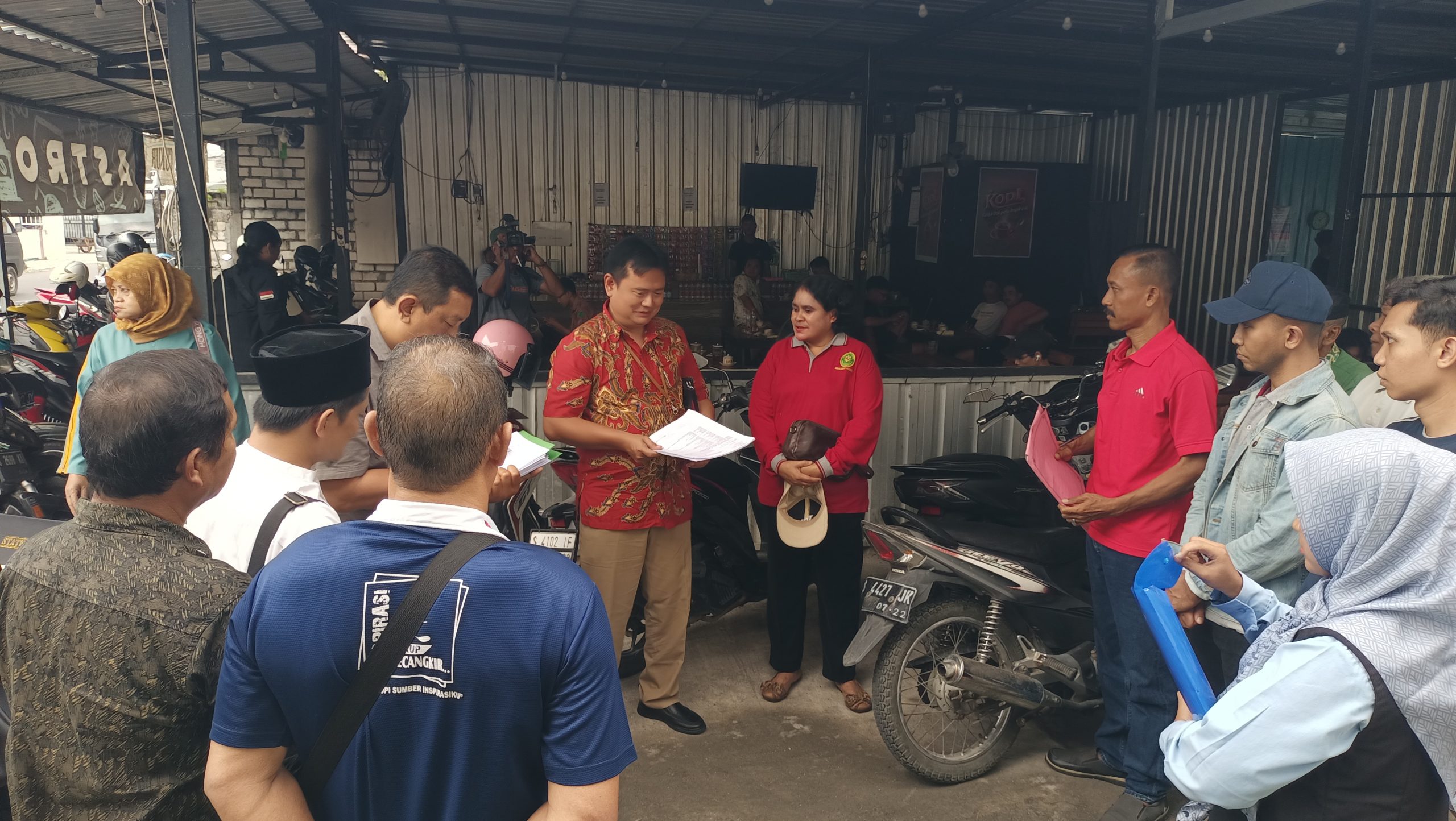 Sidang Lapangan Sengketa Tanah di Karanglangit Digelar, Hakim Larang Liputan Media