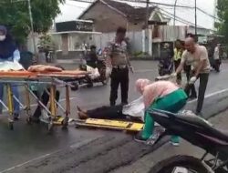 Pengendara Motor Meninggal Dunia Usai Ditabrak Truk di Depan Masjid Namira Lamongan