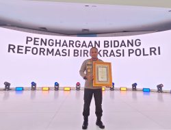 Polres Lamongan Raih Dua Penghargaan Nasional, Komitmen Pelayanan Publik Kian Terbukti