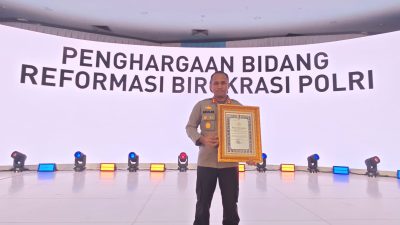 Polres Lamongan Raih Dua Penghargaan Nasional, Komitmen Pelayanan Publik Kian Terbukti