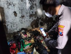 Tragis! Api Lahap Rumah Janda Lansia di Tumpang, Ditemukan Meninggal Dunia