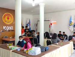 Cegah Cedera Jelang Porprov, KONI Batu Lakukan Cek Kesehatan Harian Atlet