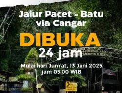 Akhirnya! Jalur Cangar-Pacet Kini Dibuka 24 Jam, Akses Wisata dan Ekonomi Makin Lancar