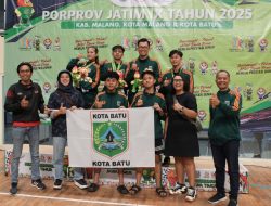 Kota Batu Sumbang Perunggu dari Ganda Campuran Tenis Meja di Porprov Jatim 2025