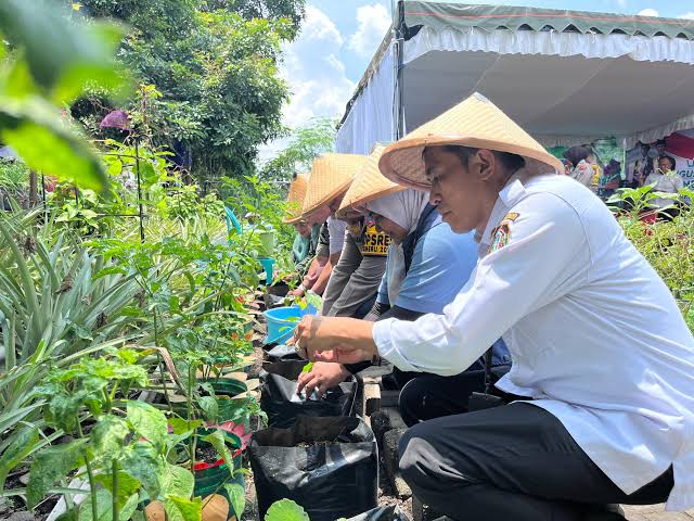 Dorong Ketahanan Pangan, DKPP Blitar Ajak Warga Manfaatkan Lahan Kosong di Pekarangan