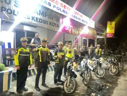 Pengesahan Warga Baru PSHT Berjalan Aman, Polres Kediri Kota Kawal Proses Kepulangan Rombongan