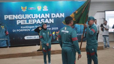 Sebanyak 289 Atlet Kota Kediri Siap Berlaga di Porprov Jatim 2025, Target Masuk Tiga Besar