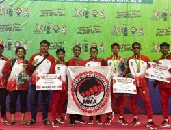 IBCA-MMA Kabupaten Kediri Raih Tiga Emas dan Satu Perak dalam Porprov Jatim IX 2025