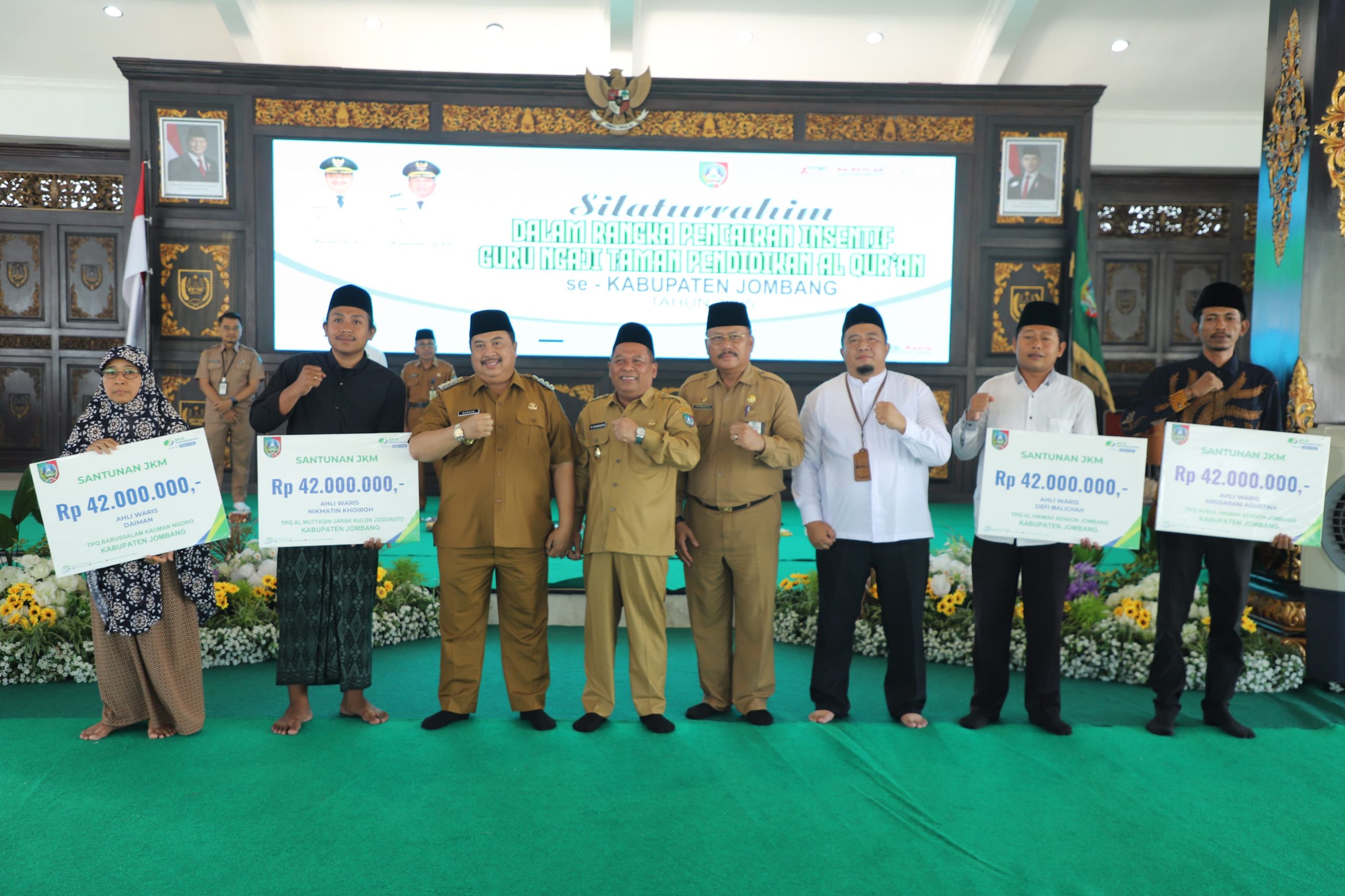6.360 Guru Ngaji TPQ Terima Insentif dari APBD Jombang 2025