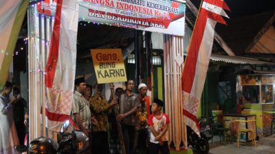 Diyakini Tempat Lahir Soekarno, Warga Rejoagung Ubah Nama Gang di Malam Kemerdekaan