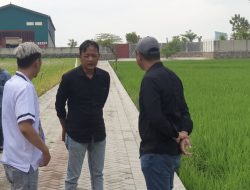 DPRD Nganjuk Minta Jalan Paving di Atas Irigasi Baron Dibongkar dalam Sebulan