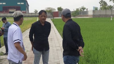 DPRD Nganjuk Minta Jalan Paving di Atas Irigasi Baron Dibongkar dalam Sebulan