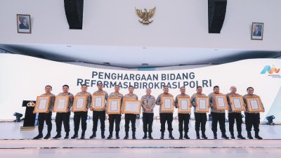 Lewat Program Lapor Pak Kapolres, Jombang Raih Penghargaan Pelayanan A