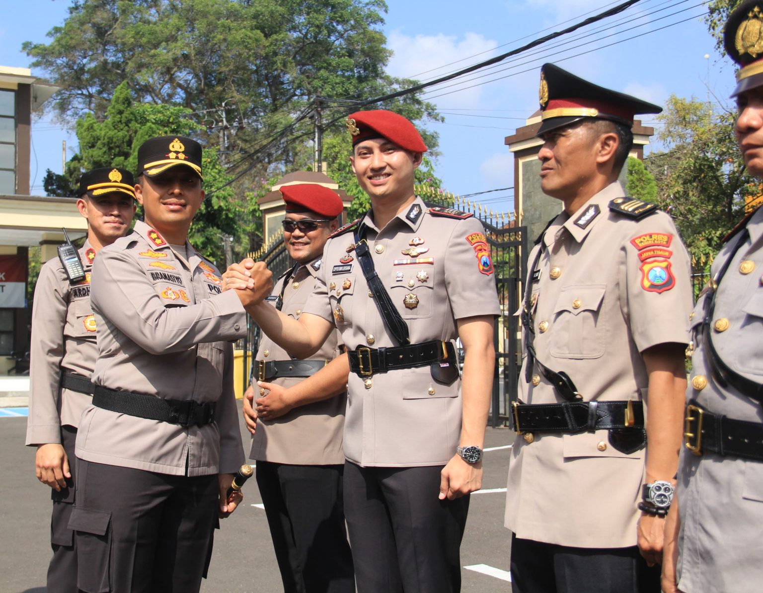 Mutasi di Polres Kediri Kota,  Kasat Reskrim dan Dua Kapolsek Berganti, Ini Daftar Lengkap Penggantinya