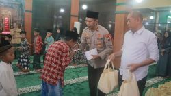 Polres Blitar Berbagi Kasih, Santuni Anak Yatim Piatu dari Ponpes Mambau’ul Ihsan