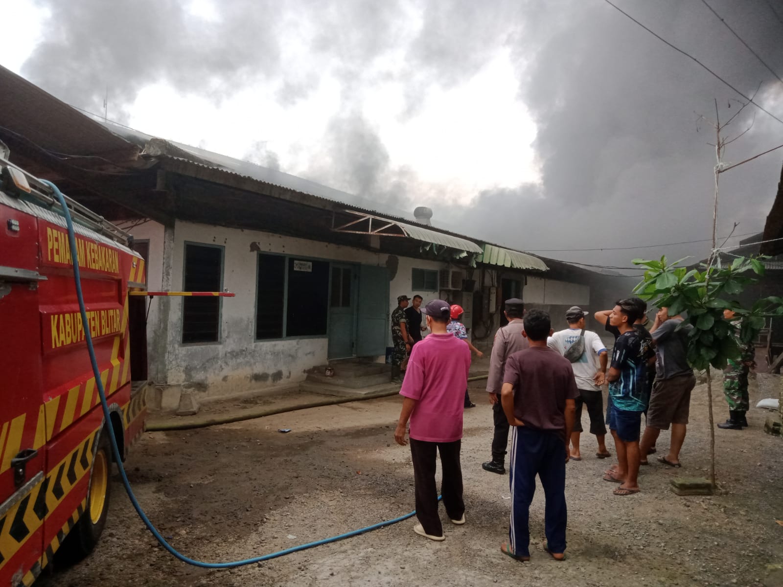 Korsleting Listrik Picu Kebakaran Gudang Kandang Ayam, Kerugian Capai Rp200 Juta