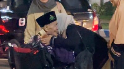 Tangis Kebahagiaan Warnai Penyambutan Jamaah Haji Kabupaten Kediri, Ini Infonya