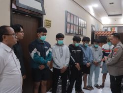 Hadang Rombongan Silat, Enam Pemuda Diamankan Polres Blitar