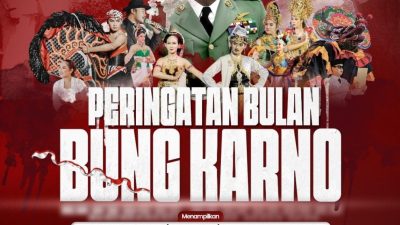 Parade Seni Meriahkan Peringatan Bulan Bung Karno di Kediri