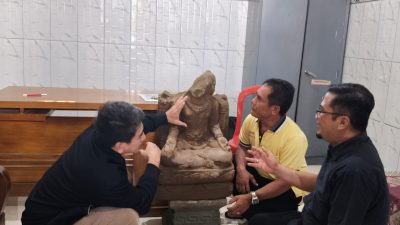 Arca Dewa Siwa Bermuka Empat Ditemukan di Kediri, Diduga Peninggalan Abad ke-10 Masa Kerajaan Kahuripan