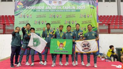 IBCA MMA Kota Kediri Sumbang Lima Medali di Porprov Jatim IX 2025