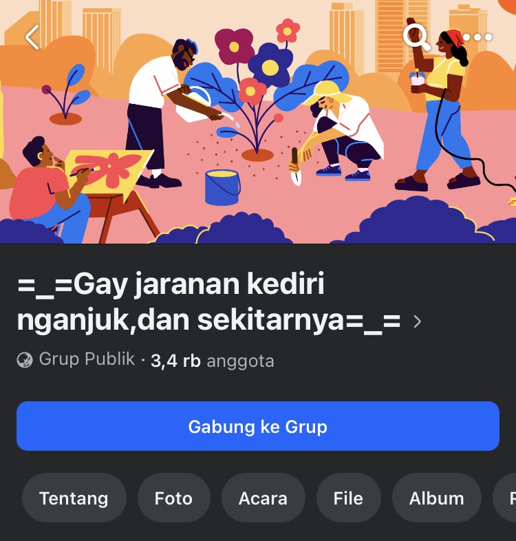 Grup Facebook Bertajuk "Gay Jaranan Kediri, Nganjuk dan Sekitarnya" Picu Keresahan, Diduga Libatkan Warga Patianrowo