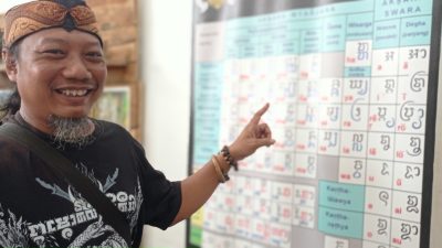 Budayawan Kediri Dorong Generasi Milenial Kenali Aksara Kawi Kuno