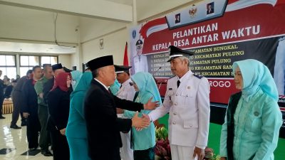 Lima Kades PAW Resmi Dilantik, Bupati Ponorogo Tekankan 9 Prioritas Pembangunan Desa