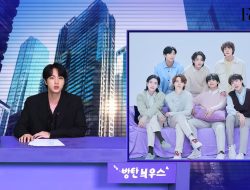 Resmi Kembali! Jin BTS Jadi News Anchor Kocak di FESTA 2025