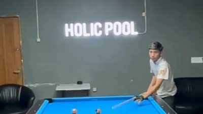 Agil Avi, Eks Pemain Arema Kini Mewakili Kediri di Cabor Biliar Porprov IX Jatim