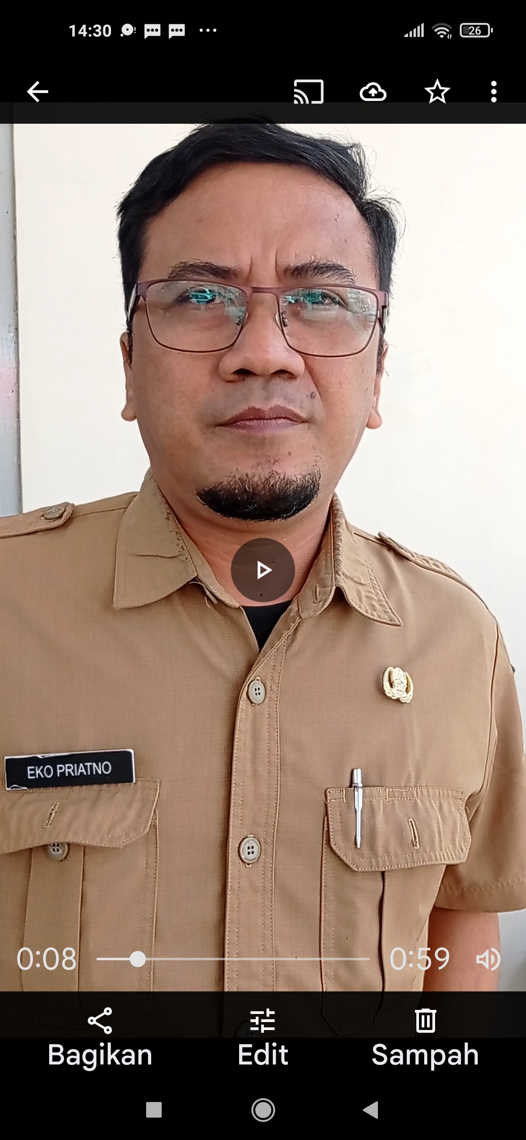 Tim BPKW XI Trowulan Akan Teliti Arca Siwa Catur Muka di Desa Gayam