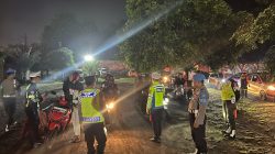 84 Pengendara Terjaring Razia di Sekitar Pagora, Polres Kediri Kota Tindak Tegas Pelanggar