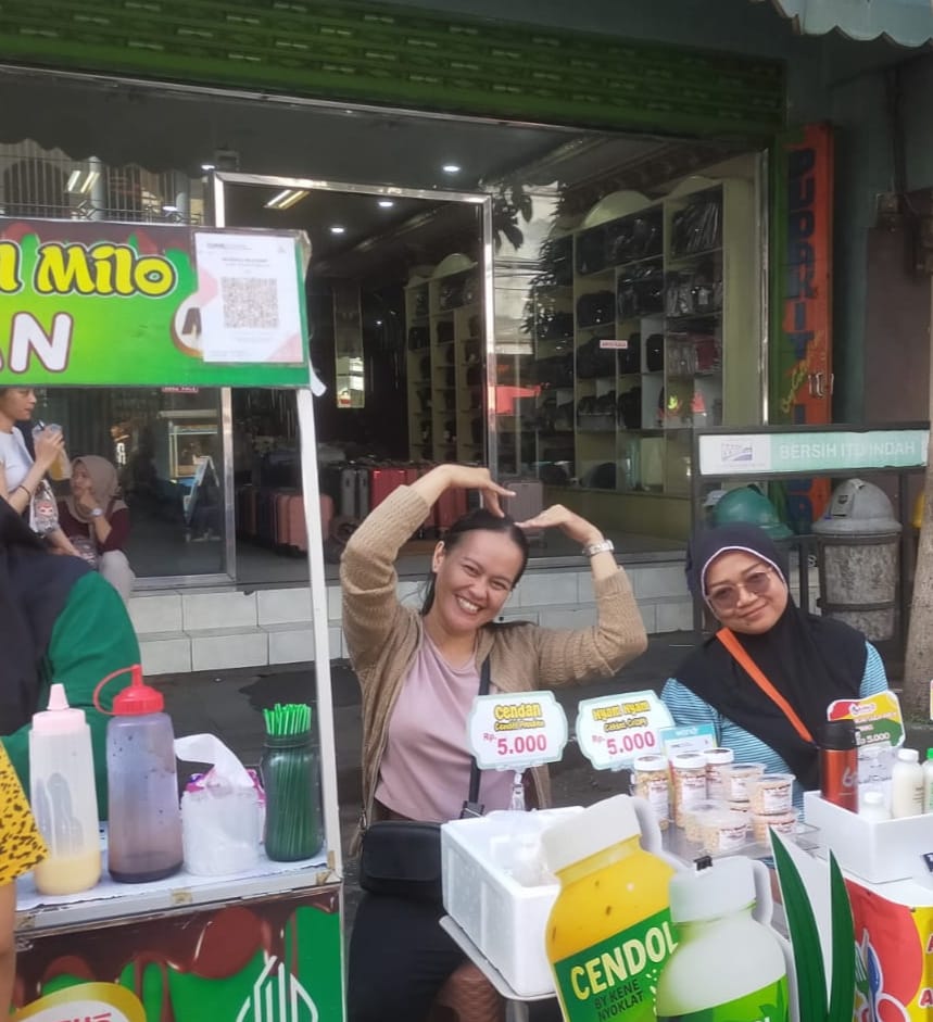 Cendol dan Kene Nyoklat Milik Anita Kumala Jadi Favorit di Capriday Jalan Doho