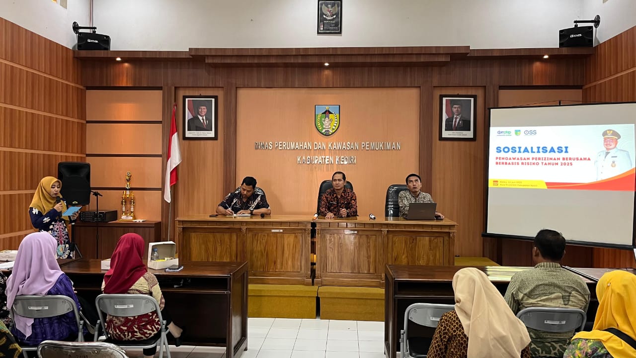 DPMPTSP Kabupaten Kediri Dorong Sinergi Pengawasan Perizinan Risiko