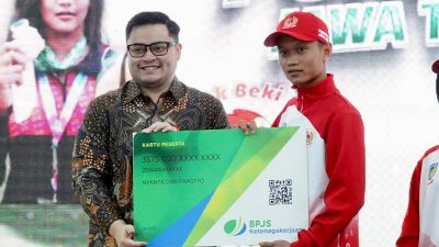 Mas Dhito Tegaskan Ancaman Kecurangan Saat Lepas Kontingen Kediri ke Porprov Jatim 2025