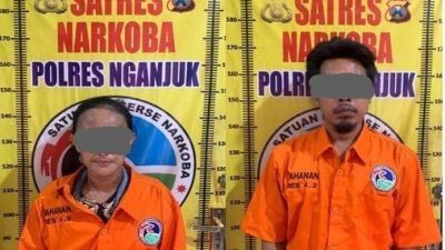 Pasutri Asal Tanjunganom Diciduk, Terlibat Peredaran Sabu – Jaringan Pemasok Masih Diburu