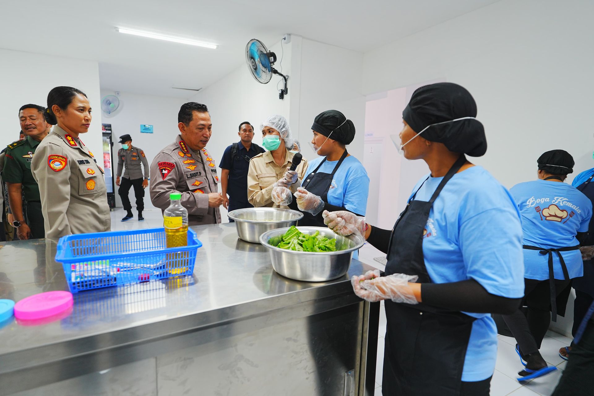Kapolri Resmikan SPPG Polres Jembrana, Perkuat Dukungan Program Makan Bergizi Gratis